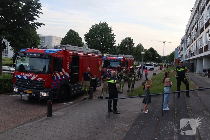 Pan op het vuur zorgt voor rookontwikkeling
