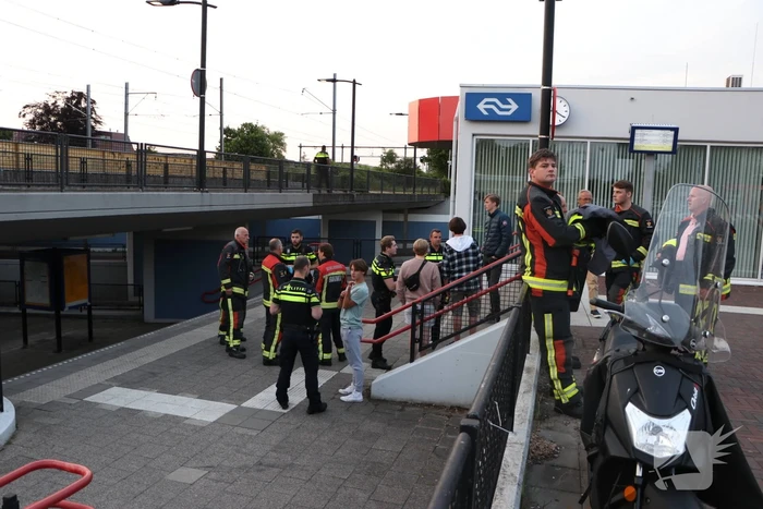 Treinverkeer stilgelegd na aanrijding