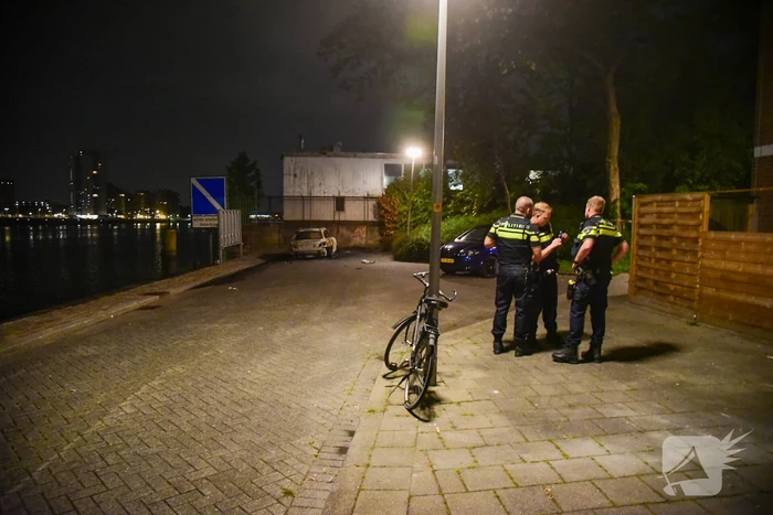 Vluchtauto schietpartij uitgebrand aangetroffen