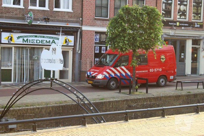 Overleden persoon in stadsgracht aangetroffen