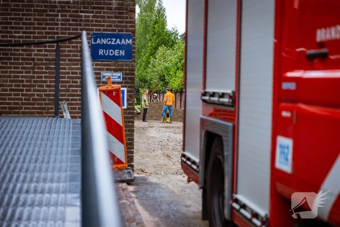 Gasleiding geraakt bij graafwerkzaamheden Woonzorgcentrum Monsigneur Blom - Sint Jozef