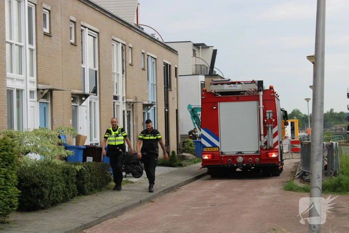 Gasleiding geraakt bij werkzaamheden