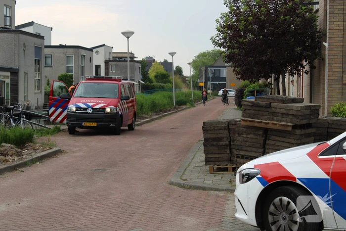 Gasleiding geraakt bij werkzaamheden