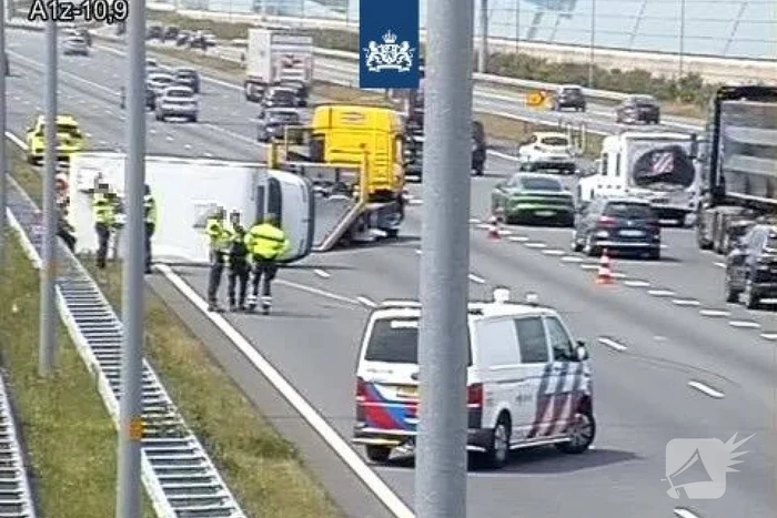 ongeval rijksweg a1 l 10,8 muiden