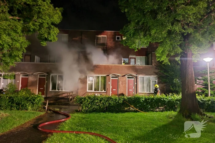 Meerdere woningen ontruimd vanwege brand
