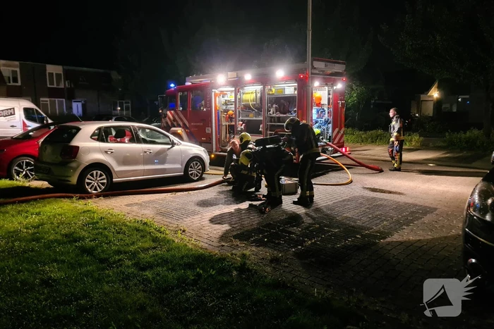 Meerdere woningen ontruimd vanwege brand