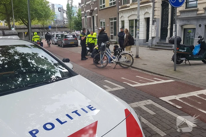 Jongedame gewond bij ongeval op fietspad