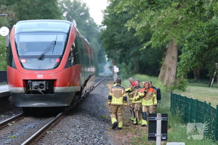 Treinverkeer stilgelegd vanwege lekkende trein