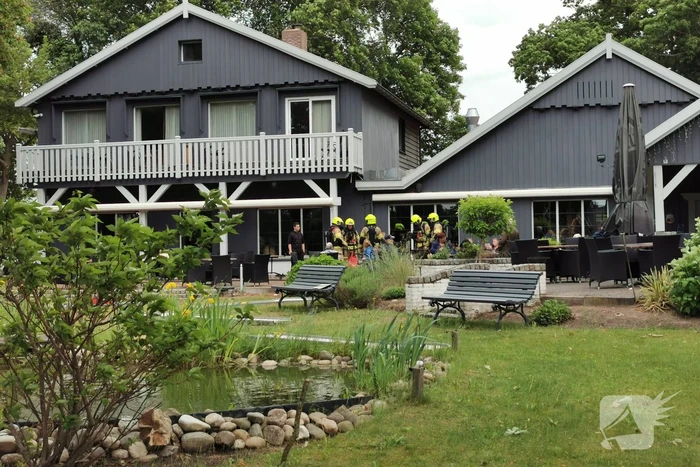 Restaurant Klein Zwitserland ontruimd vanwege brand