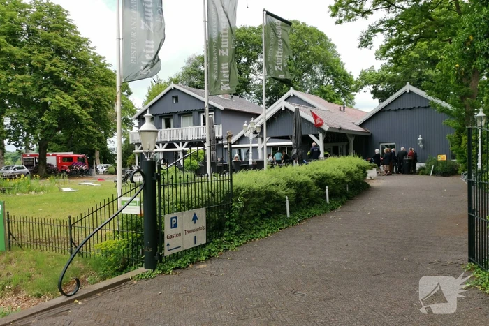 Restaurant Klein Zwitserland ontruimd vanwege brand
