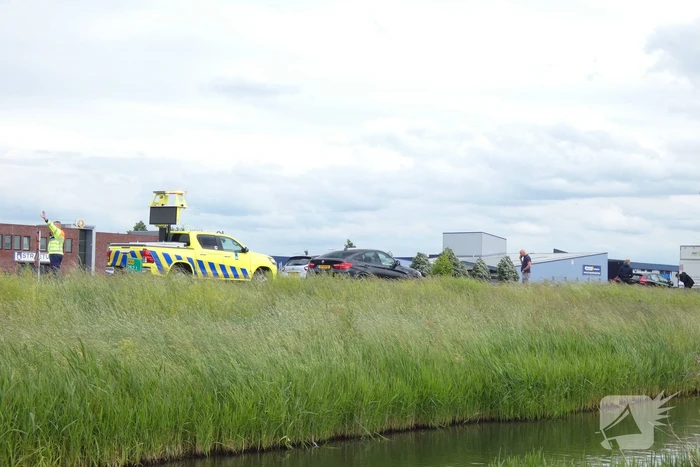 Auto's beschadigd bij kop-staartbotsing