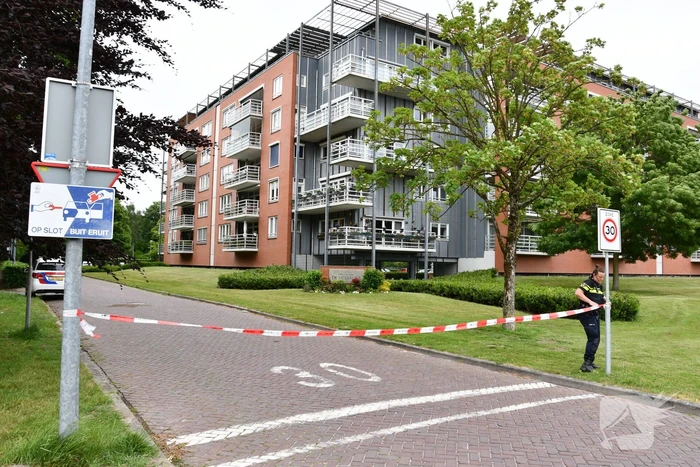 Stadspark afgesloten met afzetlinten na ongeval