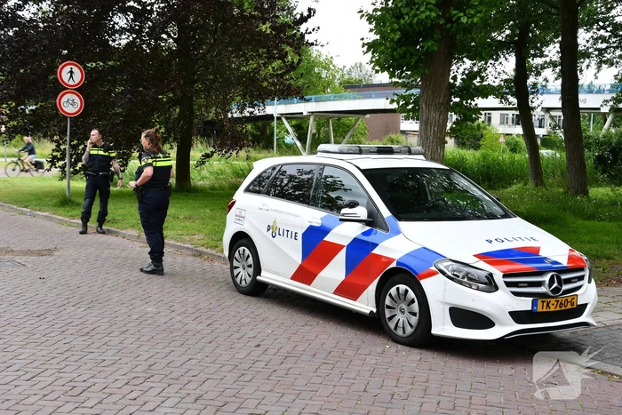 Stadspark afgesloten met afzetlinten na ongeval