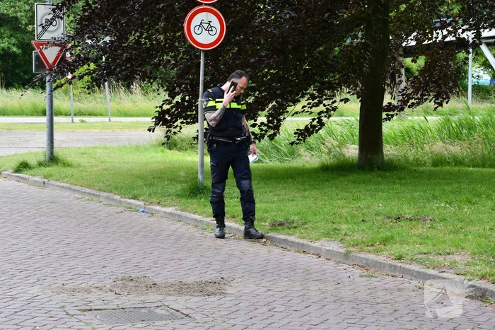 Stadspark afgesloten met afzetlinten na ongeval