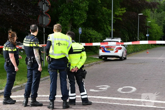 Stadspark afgesloten met afzetlinten na ongeval