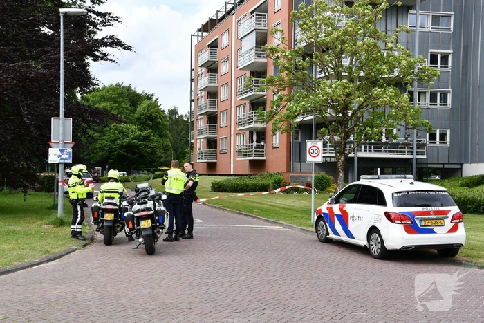 Stadspark afgesloten met afzetlinten na ongeval