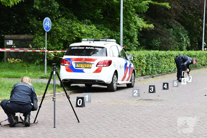 Stadspark afgesloten met afzetlinten na ongeval