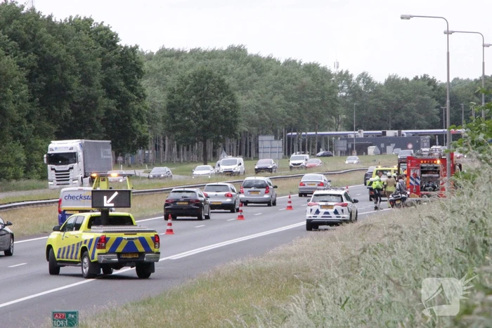 Auto total-loss vanwege brand