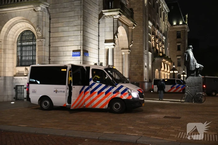 Veel politie op de been na verloren wedstrijd van Feyenoord