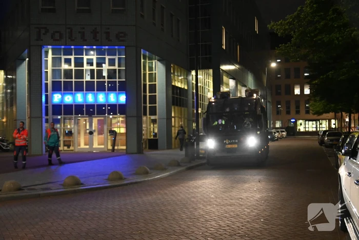 Veel politie op de been na verloren wedstrijd van Feyenoord