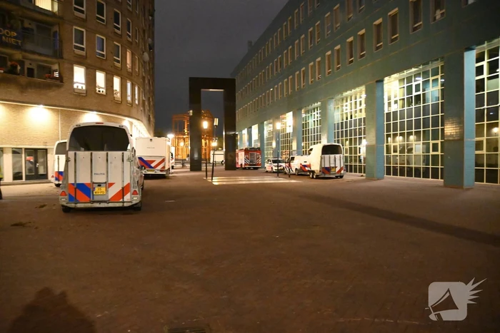 Veel politie op de been na verloren wedstrijd van Feyenoord