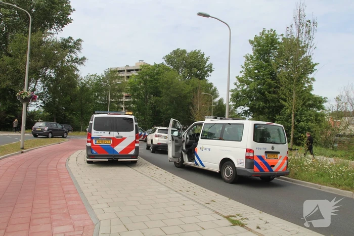 Scooterrijder gewond bij aanrijding op rotonde