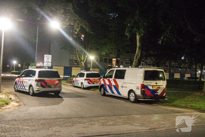 Flinke politie-inzet na ruzie bij flatgebouw