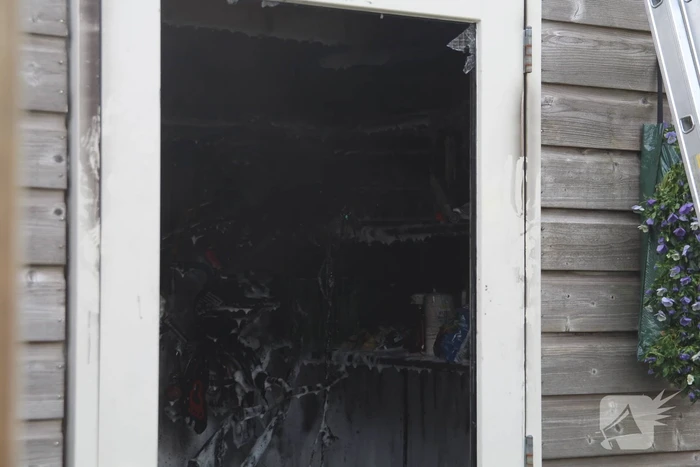 Brand in schuur van woning door accu e-bike
