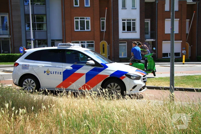 Scooterrijder gewond na val