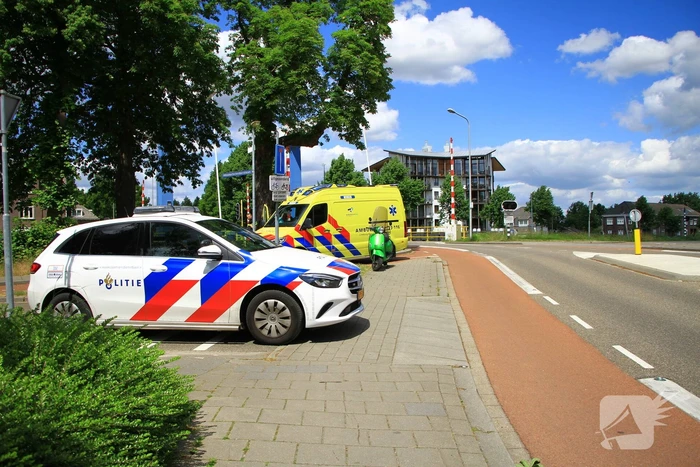 Scooterrijder gewond na val