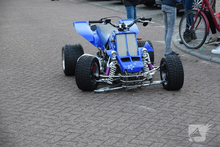 Quad bestuurder gewond bij botsing met auto