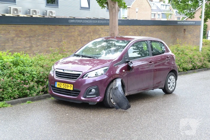 Fietser gewond bij botsing met auto