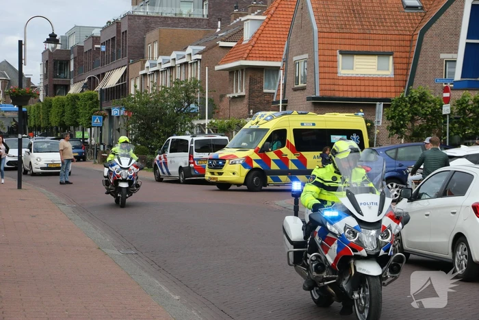 Traumahelikopter landt voor moeder en pasgeboren kind