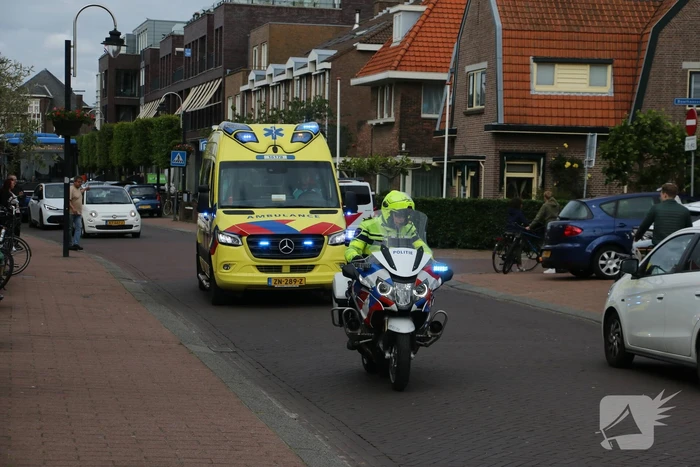 Traumahelikopter landt voor moeder en pasgeboren kind