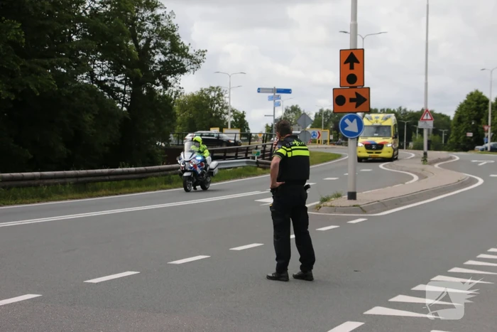 Traumahelikopter landt voor moeder en pasgeboren kind