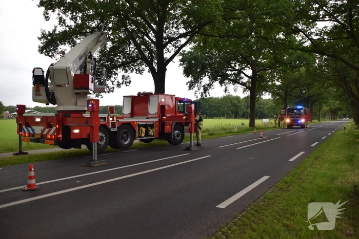 Hoogwerker brandweer weigerde dienst bij stormschade