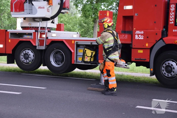 Hoogwerker brandweer weigerde dienst bij stormschade