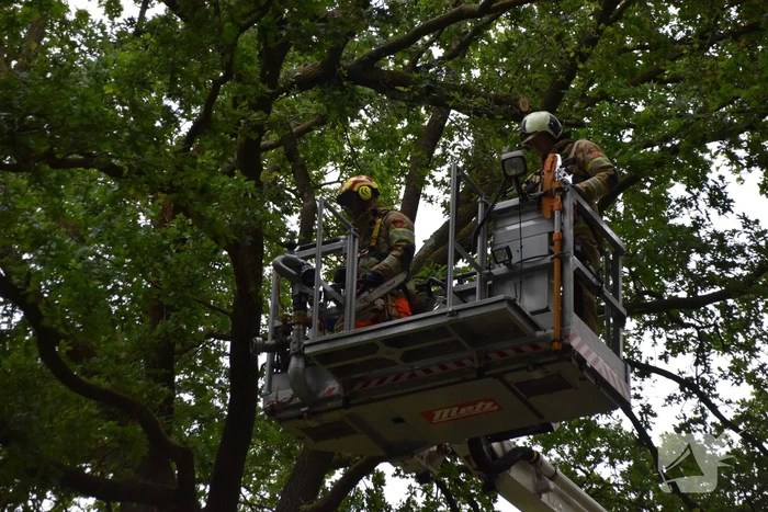 Hoogwerker brandweer weigerde dienst bij stormschade