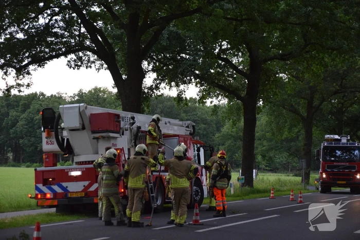 Hoogwerker brandweer weigerde dienst bij stormschade