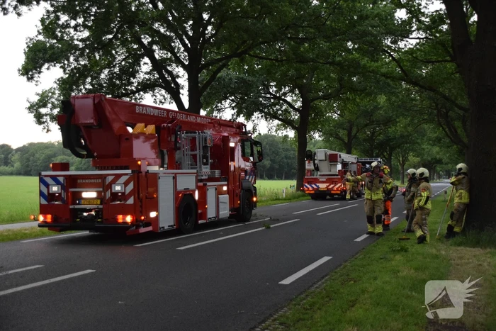 Hoogwerker brandweer weigerde dienst bij stormschade