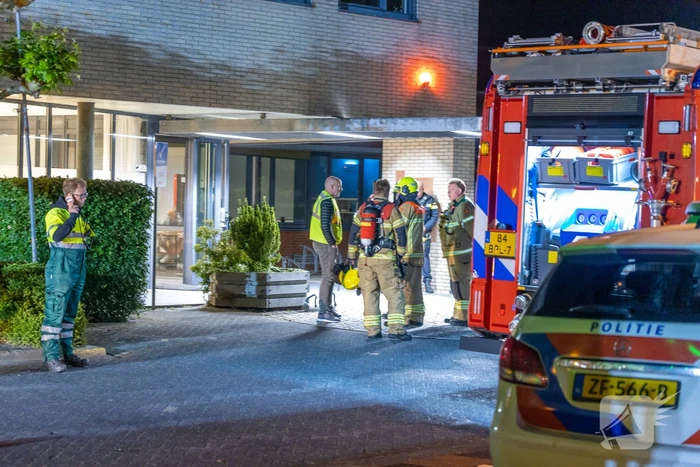 Grote brand bij gezondheidszorg