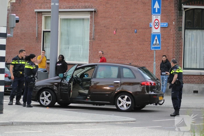 Veel politie bij aanhouding