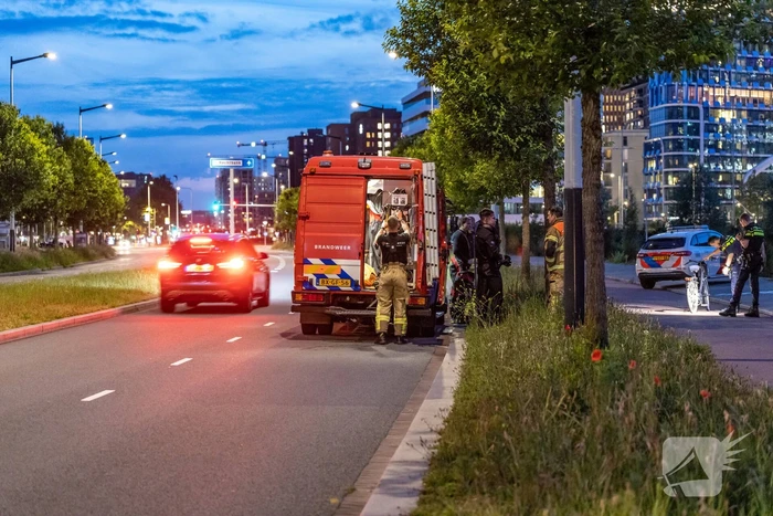 Hulpdiensten groots ingezetn voor melding persoon ter water