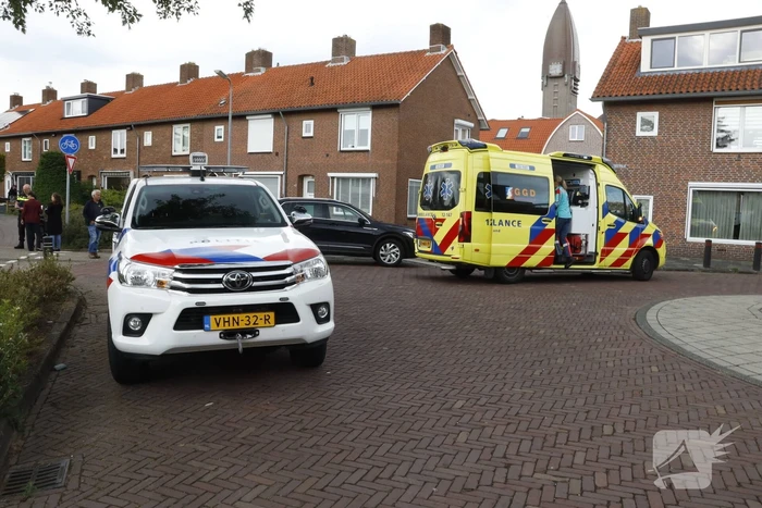 Fietser gewond bij botsing met auto