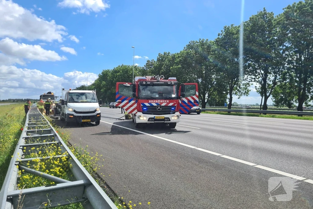 Rijksweg A12 112 meldingen Woerden 