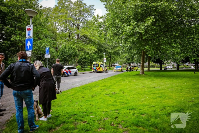 Traumahelikopter landt voor incident met kind in brandgang