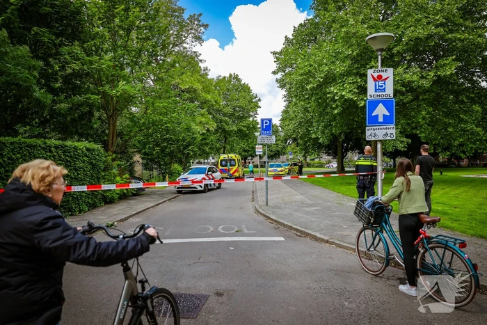 Traumahelikopter landt voor incident met kind in brandgang