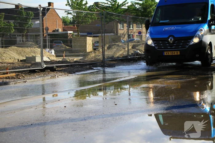 Huishoudens zonder water door lekkage