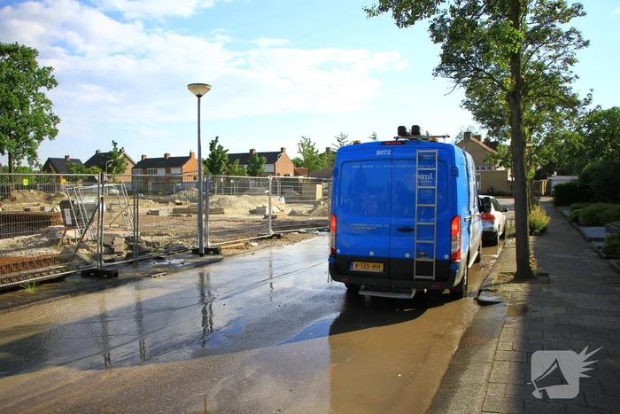 Huishoudens zonder water door lekkage