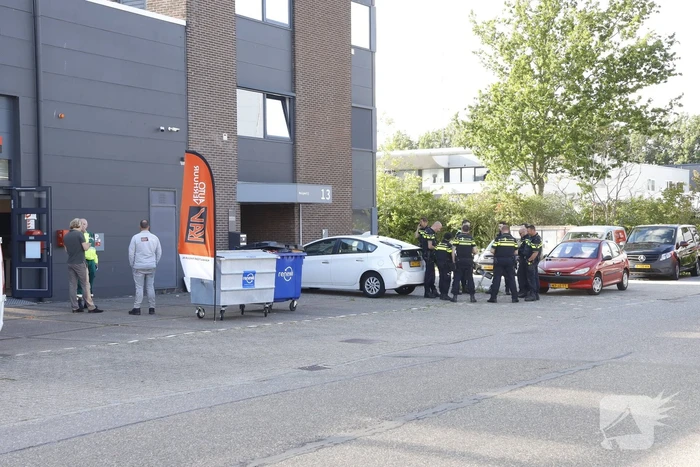 Politieonderzoek op bedrijventerrein